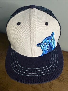AKSELS KIDS DENVER BLUE BEAR FLATBILL SNAPBACK HAT